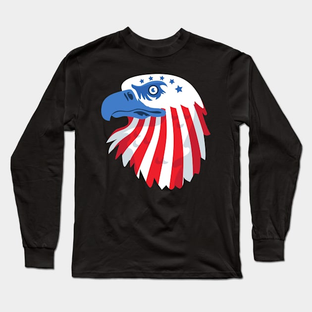 july 4th Long Sleeve T-Shirt by Mdath